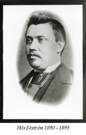 Nils Ekstrom 1890-93